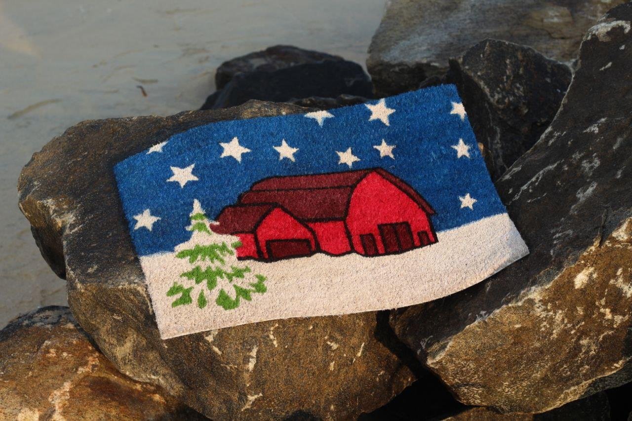 pvc tuffted coir mat